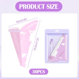 Urinella for Women, Pack of 30 Portable Urinals Female Paper Urinal, Travel Urinal Women Standing Women Portable Peeing Aid for Travel, Outdoor and Other Occasions