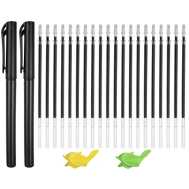 20 pc Magic Pens for Kids Grooved Handwriting Book, Disappearing Ink Pens for Reusable Magic Grooved Writing Practice Books or Grooved Writing Books for Kids 3-5