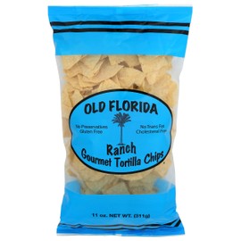 OLD FLORIDA GOURMET PRODUCTS, INC Ranch Tortilla Chips, 11 OZ