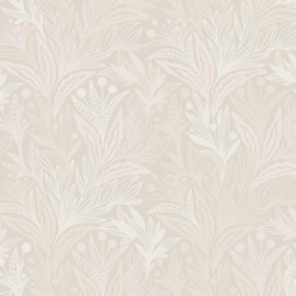 Dimoon 17.3" X 177" Peel and Stick Wallpaper Boho Contact Paper Vintage Beige Floral Neutral Papel Tapiz Waterproof Removable Self Adhesive Wall Paper for Bedroom Livingroom Cabinets Vinyl Roll