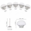 MQUPIN Quilt Fixing Clips,16 Pcs Duvet Cover Clips,Mushroom Round Fixing