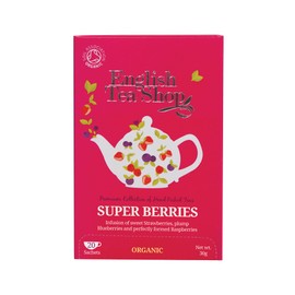 English Tea Shop Super Berries Organic, 20 Sachet Tea Bags