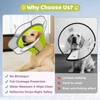 Mariyago Soft Dog Cone Collar After Surgery Recovery,Adjustable E-Collar with