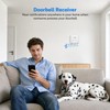 1080p Wireless Video Doorbell Camera with Smart AI Human Detection,