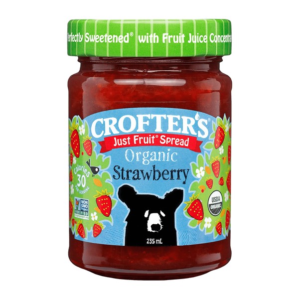 Crofters Organic Crofter's Organic Just Fruit Spread Strawberry 235mL
