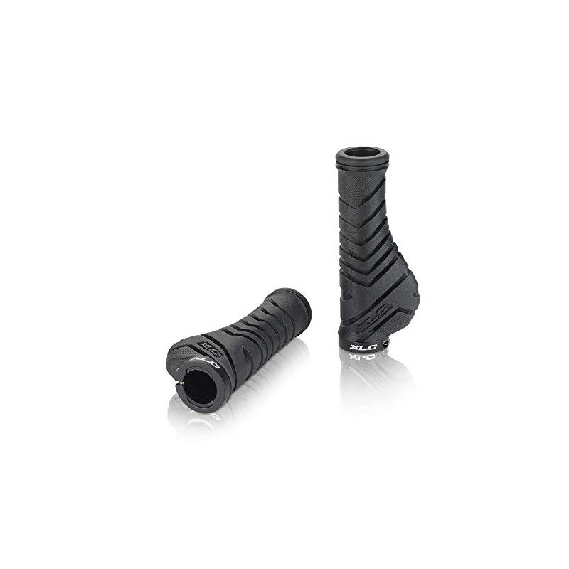 XLC Ergonomic Gr S30 Handlebar Grip, Unisex, 2501583860, Black, 130 mm