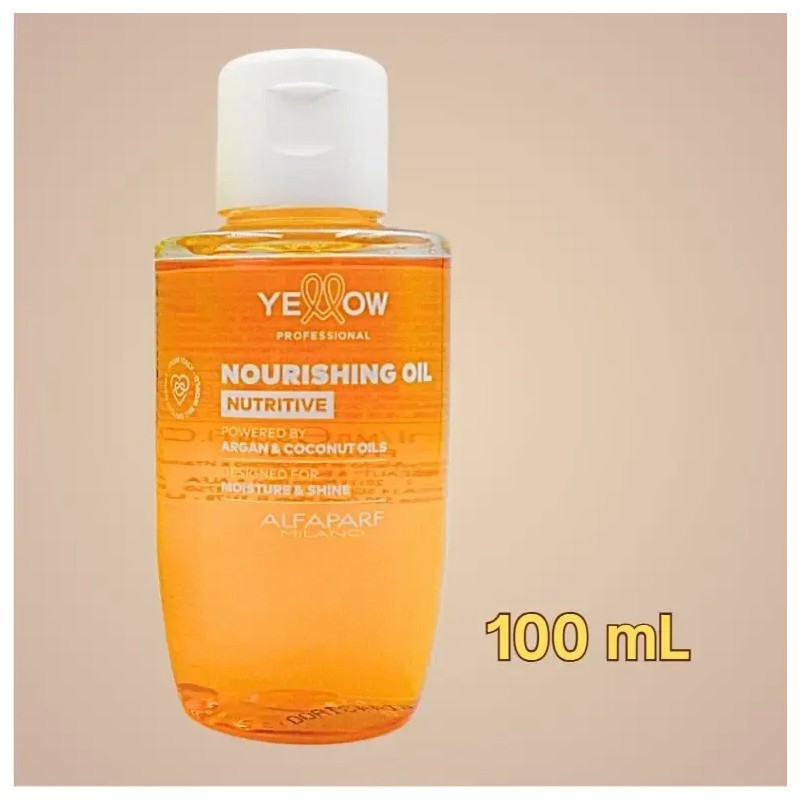 Aceite Nutritivo Yellow Professional 100ml Cabello Seco y Brillante