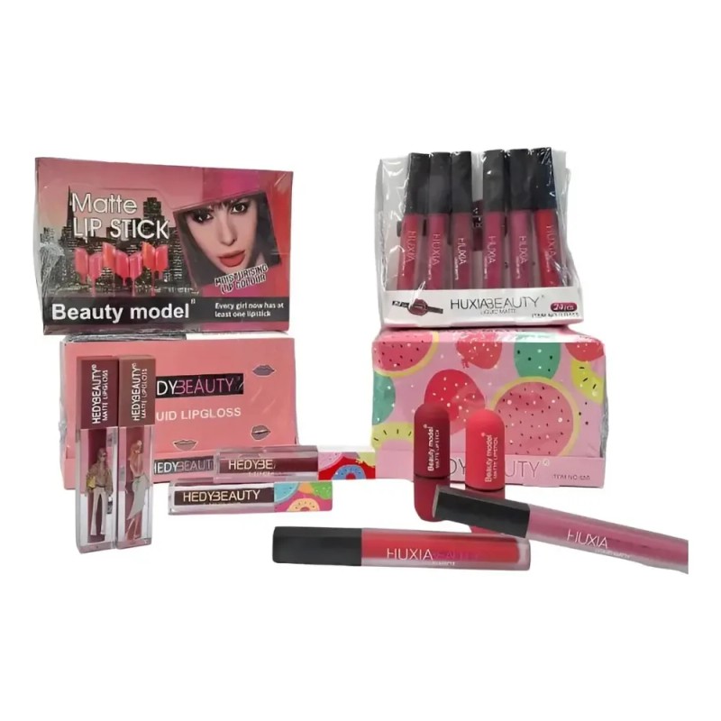 96 Labiales Surtidos. Lipstick Y Lipgloss Mayoreo
