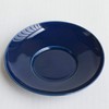 ZHCHSH Bowl 6oz/180ml Blue Glaze Porcelain Cup with Saucer and