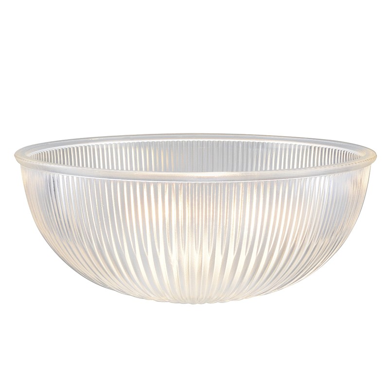 Aspen Creative 25308-60-1, Clear Glass Shade for Medium Base Socket