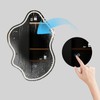 32"x 22" Irregular LED Bathroom Mirror with Lights,Cloud Smart LED