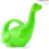 Cornucopia Brands Green Dinosaur Watering Can; Novelty Plastic Waterer Toddler-Friendly