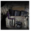 Tactical Glow Stick Pouch Chemlight Pen Holder Flashlight Battery Organizer