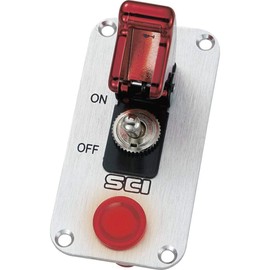 TRU Components Kfz-Bedienpanel TC-R18-P1A 12 V/DC 20A 1 x Aus/Ein rastend 1St.