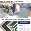 Windscreen4less 3'x12' Deck Balcony Privacy Screen for Deck Pool Fence