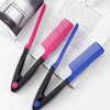 Volume Styler Comb Dry Hair Brush Dry Brush 1 Curling Comb - Pink 4ea