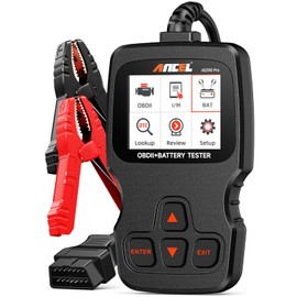 ANCEL AD310 Pro 12V/24V Battery Tester & Bluetooth OBD2 Scanner – Car Diagnostic Tool with Cranking, Charging Test & Code Reader for All 1996+ OBDII Vehicles