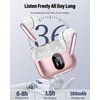 Wireless Earbuds, Bluetooth 5.4 Headphones Bass Stereo, Ear Buds with