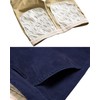 AONGSNNY Pantalones Chinos recortados para Hombre, Ajustados Chinos, Pantalones Caqui,