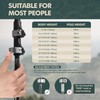 GPTCAMP Walking Sticks,Trekking Poles Collapsible Hiking Poles,Lightweight Folding Travel Walking