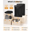 2Pack Vacuum Seal Bags For Clothing Travel With Wireless Pump