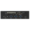 STW 3125 Card Reader 5.25Inch Multifunction Internal Card Reader Dashboard