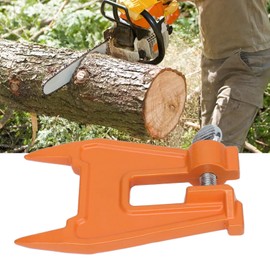Chainsaw Filing Vise, Chains Pocket Stump Sharpening Vise Saw Chain Teeth Portable Iron Accessory Tool Heavy Duty Guide Plate Support Clamp Universal Parts Accessories Tools Kit Tree Secure Orange