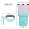 Konokyo Konokyo 30 oz Tumbler with Handle and 2 Straw