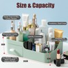 FOREVERIE Makeup Organisers with 1 Drawer, Plastic Skincare Storage Box