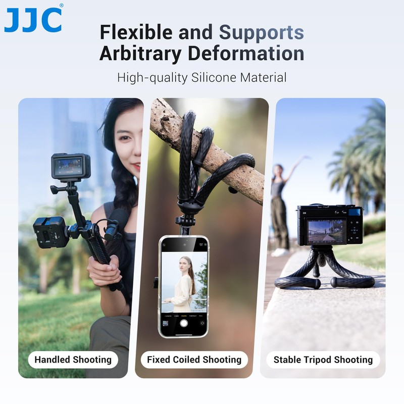 JJC Magnetic Flexible Tripod for Smartphones Action Camera & Compact