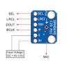 TECNOIOT 1pcs SPH0645 I2S MEMS Microphone Breakout Sensor Board Module