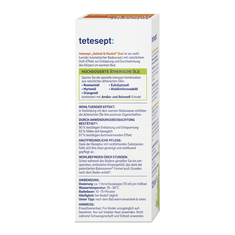 tetesept Soothing Bath Cosmetics for the Cold Season - 1