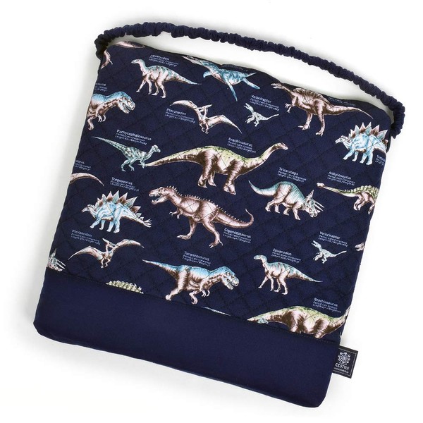 COLORFUL CANDY STYLE N3881700 Zabuton Cushion for Chairs, Stylish, Quilting, Dinosaur Museum