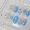 Crisp Goldfish Handmade Nail Tips - Short Oval / 뽀짝