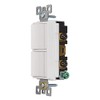 Broan-NuTone P2RW Two-Rocker Wall Control Switch for Bathroom Exhaust Fan,