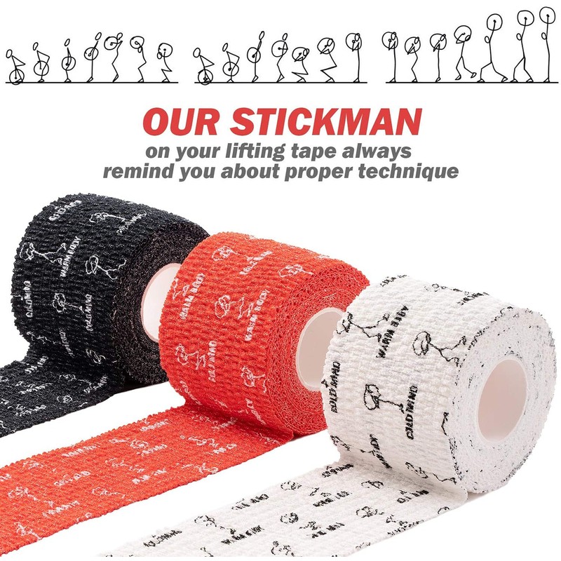 WARM BODY COLD MIND 2" Premium Lifting Thumb Tape for