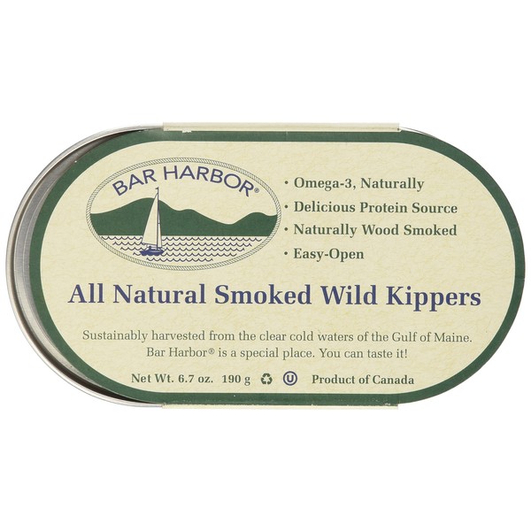 Bar Harbor Wild Smoked Kippers, 6.7 oz