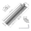sourcing map 195mm/7.68" Spring Door Closer, Stainless Steel Automatic Door