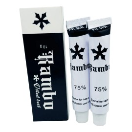 2x Crema Previa Para Tatuajes Microblading Sin Dolor 75%