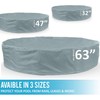 Cover for Foldable Pet Pool Collapsible Tub - Fits 31