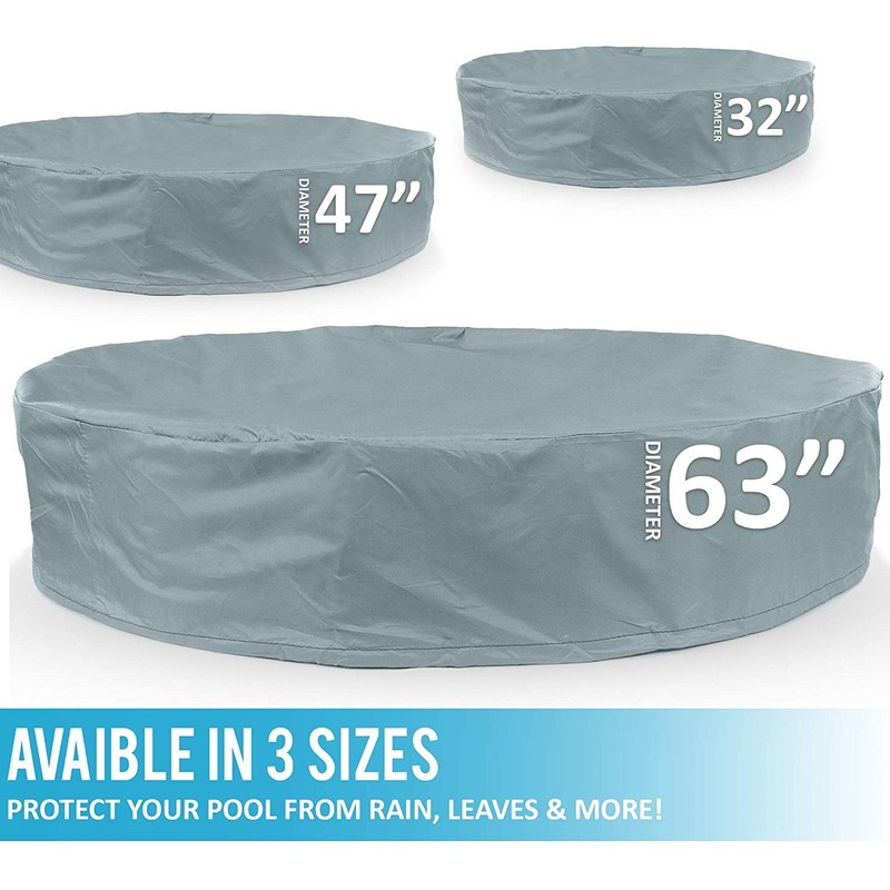 Cover for Foldable Pet Pool Collapsible Tub - Fits 31