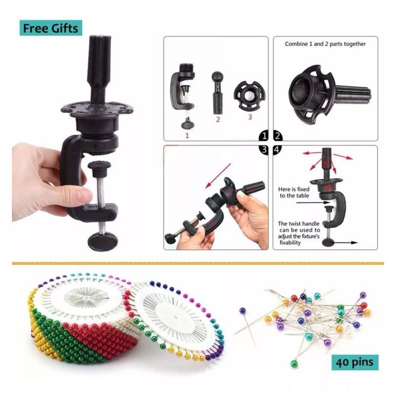 MsDazzle Maniquins - Cabeza De Lona Para Pelucas De 20.9