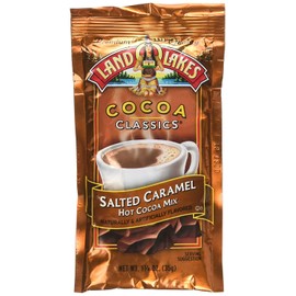 Land O' Lakes Hot Cocoa Mix,Salted Caramel, 1.25 oz (35g), 30 Packets