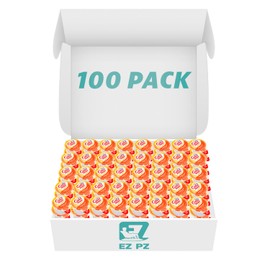 Hazelnut Liquid Creamer Singles 100 packets in total across 2 boxes, each containing 50 singles. Ideal for enhancing coffee with a creamy hazelnut flavor by EZ PZ