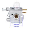 WS2200 Carburetor for Craftsman WS210 WC2200 CMXGTAMD25CC CMXGTAMD25SC 41AD25CC793 WC210