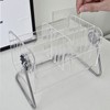 Rotating Clear Acrylic Desk Organizer for Office Supplies Desk Accessories