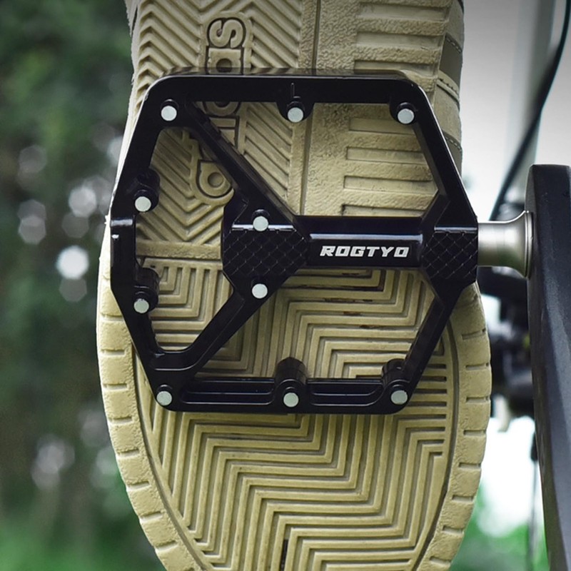 Road/Mountain Bike Pedals - 3 Bearings Bicycle Pedals - 9/16”