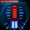 Wowpartspro 2x 1157 66 LED Strobe Flash Safety Brake Stop