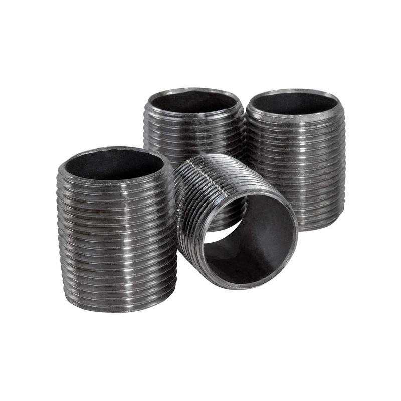 Supply Giant 1200NPBA Malleable Black Pipe Assortment Kit, 60 Pipes