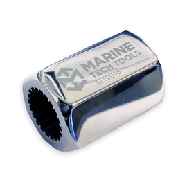 Marine Tech Tools Yamaha Drive Shaft Holder — Drive Shaft Holder for Torquing Pinion Nuts — Torque or Remove Pinion Nuts with This Yamaha Drive Shaft Holder Tool